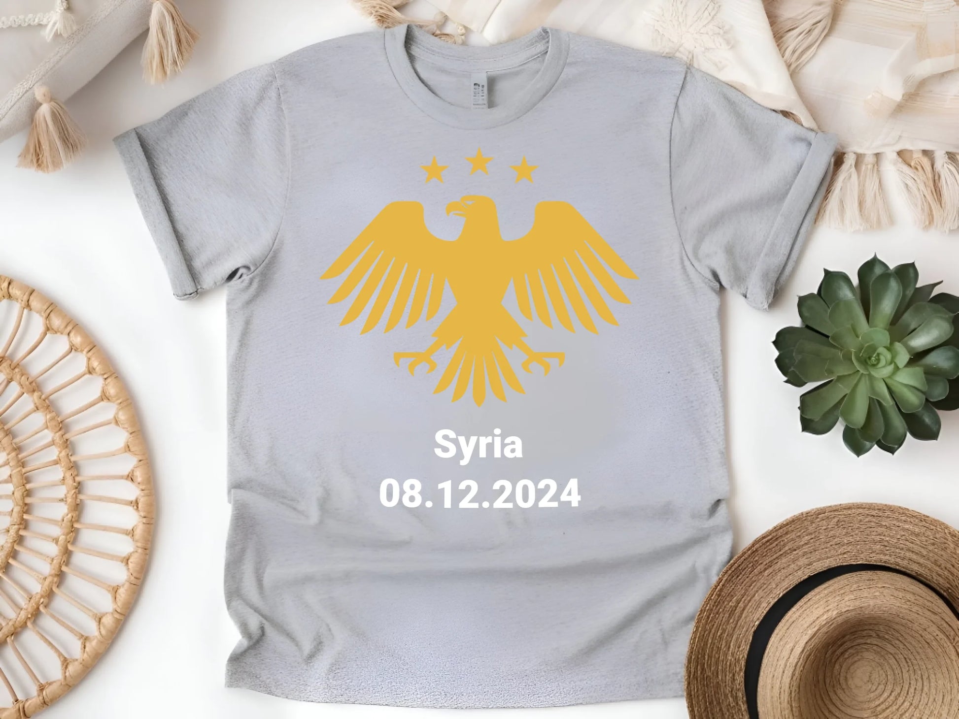 Gildan5000 SportGrey FlatLay Mockups